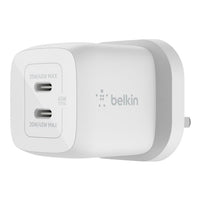 Şarjêra Dîwêr a Belkin BoostCharge Pro Dual USB-C GaN bi PPS 45W