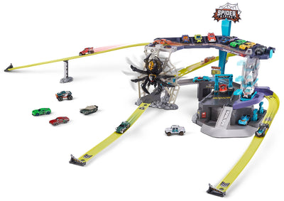 زورو ميتال ماشينز مجموعة مسار سبايدر سترايك | ZURU Metal Machines Spider Strike Playset 6725