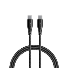كيبل راف باور RP-CB1029 تايب سي إلى تايب سي 60 واط 1.2 متر | RAVPower RP-CB1029 Type-C to C 60W Rapid Charging Cable 1.2m