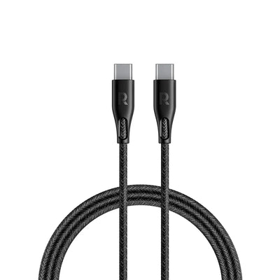 كيبل راف باور RP-CB1029 تايب سي إلى تايب سي 60 واط 1.2 متر | RAVPower RP-CB1029 Type-C to C 60W Rapid Charging Cable 1.2m