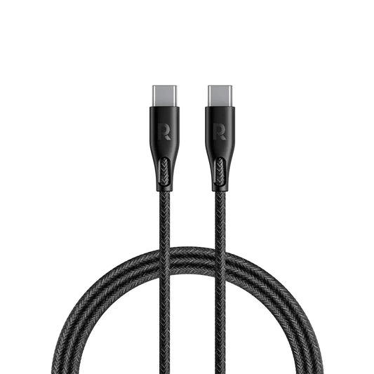 كيبل راف باور RP-CB1029 تايب سي إلى تايب سي 60 واط 1.2 متر | RAVPower RP-CB1029 Type-C to C 60W Rapid Charging Cable 1.2m