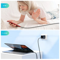 كيبل راف باور RP-CB1029 تايب سي إلى تايب سي 60 واط 1.2 متر | RAVPower RP-CB1029 Type-C to C 60W Rapid Charging Cable 1.2m