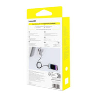 Baseus Dura Cable C→iP 20W 2m Red+Black | كابل بيسوس ديورا C→iP 20 واط 2 متر أحمر وأسود