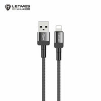 كيبل Lenyes يو اس بي اي الى لايتننع بطول 1 متر وبقدرة شحن 12 واط | Lenyes CABLE USB-A To Lightning 1M-12W