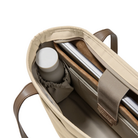 tomtoc Versatile-T23 10L tote khaki beige in use