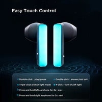 سماعات جويرووم JR-TC1 اللاسلكية مع اضائة LED, وقت تشغيل حتى 24 ساعة - ابيض | JOYROOM JR-TC1 True Wireless Earbuds with LED Lights – 24H Playtime – White
