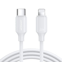 كيبل جويرووم لونج لاستنج سيريس يو اس بي سي الى لايتننغ بقدرة شحن 20 واط وطول 1 متر | JOYROOM Long-Lasting Series 20W Fast Charging Data Cable Type-C to Lightning 1m