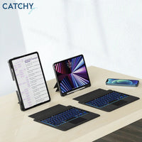 حافظة آيباد ماج تاتش مع لوحة مفاتيح مغناطيسية 10.9/11 إنش | Mag Touch iPad Keyboard Case 10.9/11 inch Magnetic