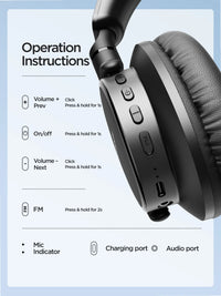 JOYROOM JR-OH1 Wireless Headphones - سماعة جويروم اللاسلكية