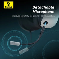 سماعات جيمنج Baseus GoPlay 1+ Max Gaming Headphones White