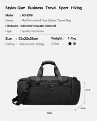 حقيبة بانجي ماكس للسفر والرياضة مقاومة للماء   | BANGE Max Travel Bag