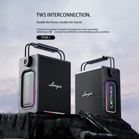 Lenyes Titan 1 سبيكر بلوتوث | 180W | مايكروفونات لاسلكية | إضاءة RGB | مقاوم للماء IPX6 | بطارية 15000mAh