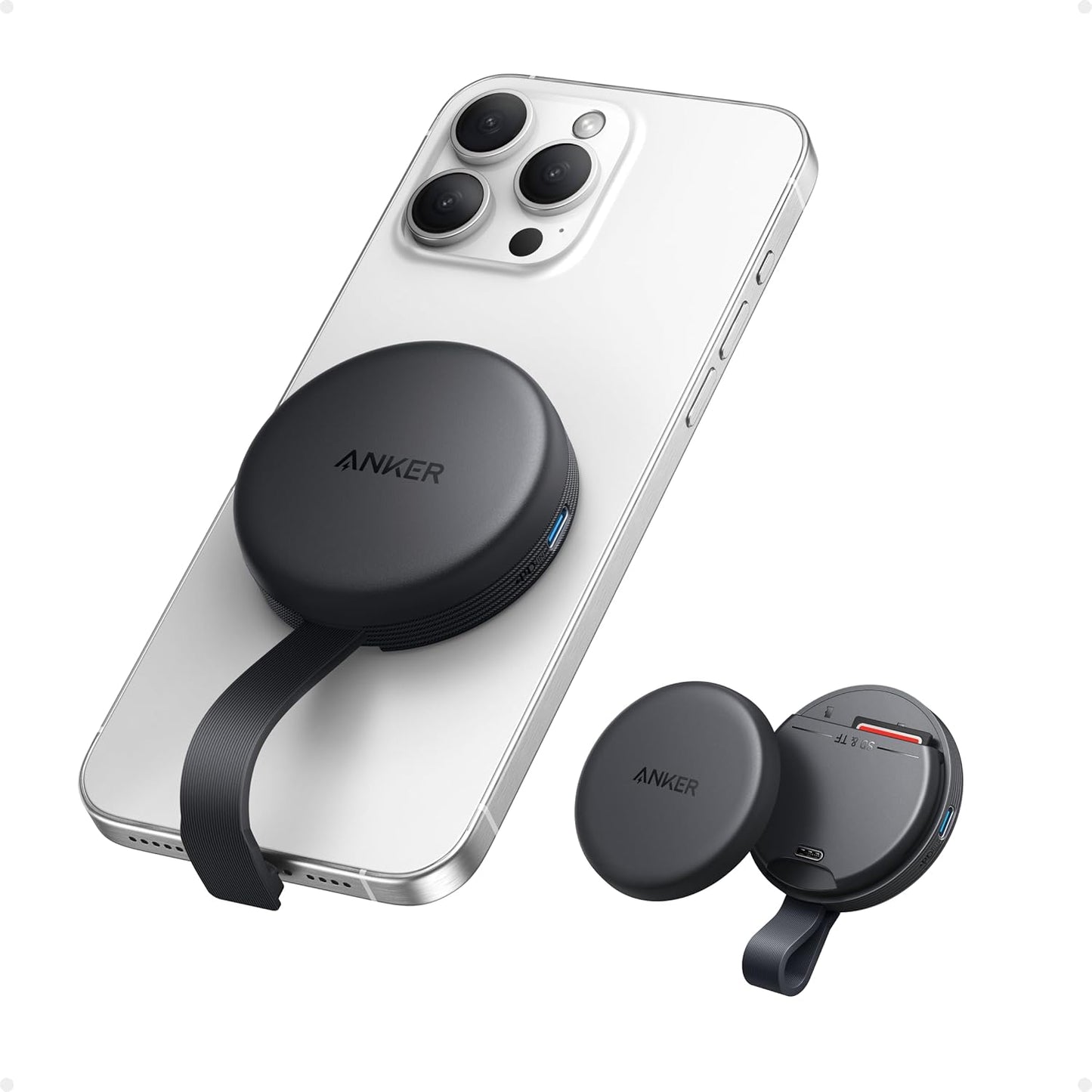 محول يو اس بي سي انكر ماغ جو 3 في 1 | Anker MagGo USB-C Adapter 3-in-1