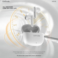 سماعات Lenyes Air 69 اللاسلكية بإلغاء ضوضاء ANC ومايك مزدوج وبطارية 20 ساعة | Lenyes Air 69 Wireless Earbuds ANC Dual Mic 20H Battery