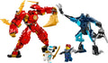 ليغو نينجاجو روبوت النار العنصري لكاي | LEGO NINJAGO Kai's Elemental Fire Mech 71808