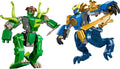 ليغو نينجاجو قتال روبوت تنين جاي | LEGO NINJAGO Jay's Dragon Mech Fight 71853