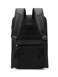 حقيبة ظهر بانجي بغطاء صلب مقاومة للماء وضد السرقة مع منفذ يو اس بي وقفل TSA - اسود | BANGE Hard Shell Backpack with USB Charging, TSA Lock, and Waterproof Design – Black