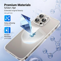 كفر UGREEN Classy Clear لآيفون 16 برو ماكس - شفاف | UGREEN Classy Clear Protective Case for iPhone 16 Pro Max (Clear)