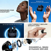 سماعات LENYES Air 68 اللاسلكية بلوتوث 5.3 إلغاء ضوضاء هجين نشط HiFi ستيريو 20 ساعة | LENYES Air 68 Wireless Earbuds Bluetooth 5.3 Active Hybrid Noise Cancellation HiFi Stereo 20H