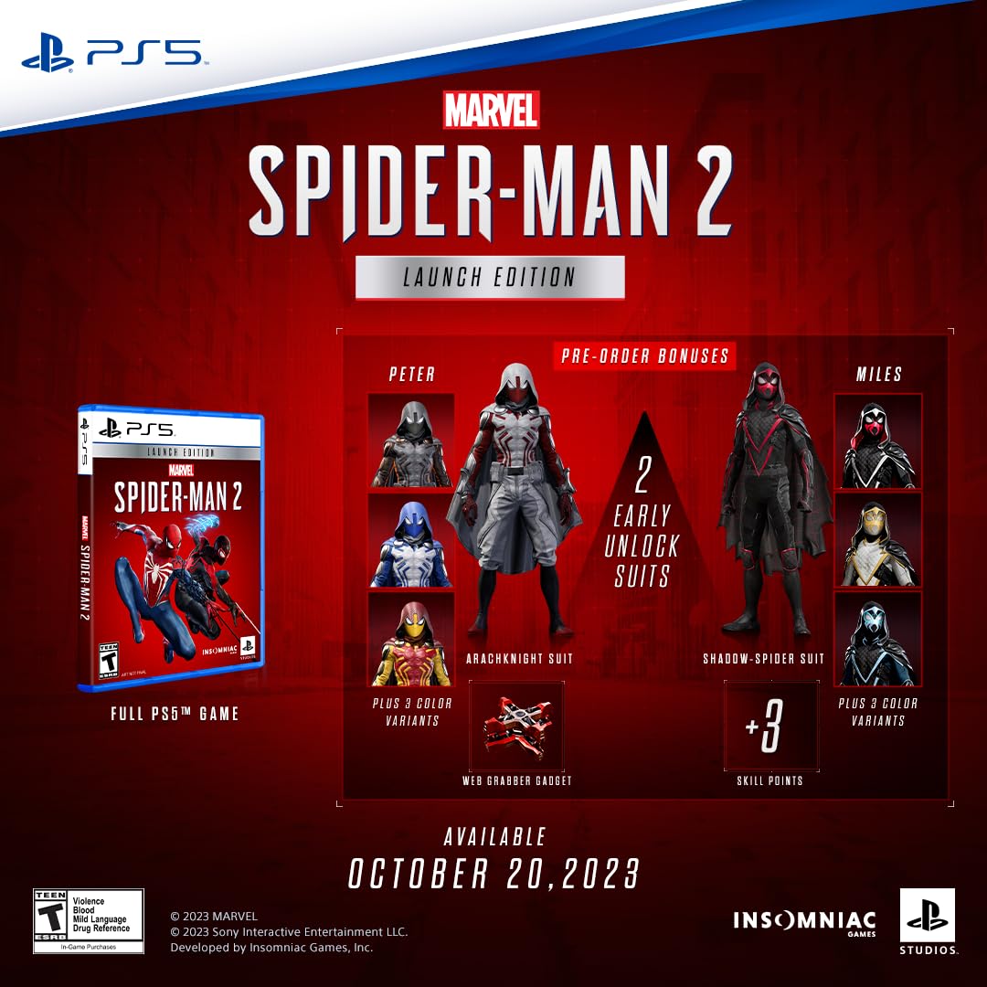 لعبة بلايستيشن 5 - PS5 Game - SpiderMan 2