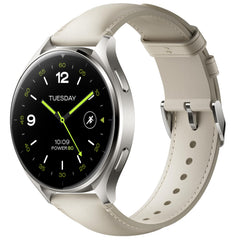 Xiaomi Watch 2 bi Kembera Çermî ya Spî - Xiaomi Watch 2 bi Kembera Çermî ya Spî