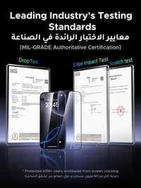 UGREEN Screen Protector for iPhone 17 Pro Max 2-Pack | واقي شاشة يو جرين لآيفون 17 برو ماكس - عبوتين