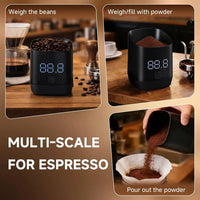 دوزن مدمج بميزان رقمي للقهوة (Digital Coffee Dosing Cup Scale) - 6