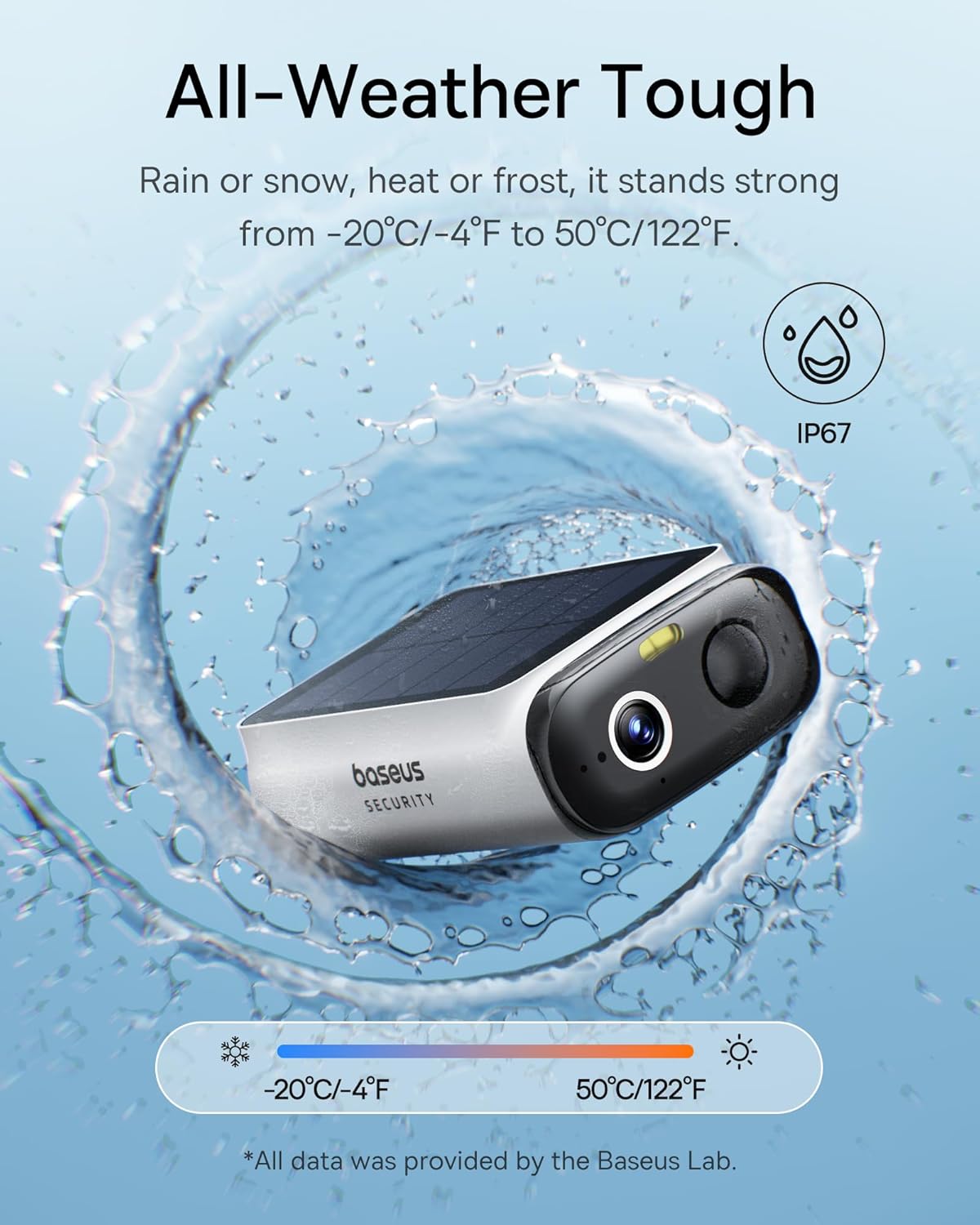 Baseus Security S1 Lite Outdoor Camera - كاميرا مراقبة خارجية بيسوس S1 Lite