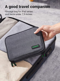 حقيبة UGREEN لتنظيم الكابلات والإلكترونيات للسفر | UGREEN Electronic Organizer Travel Cable Storage Bag