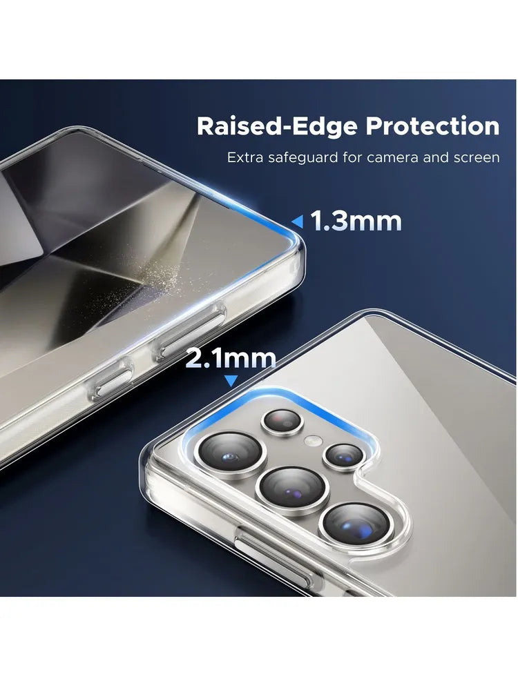 UGREEN Classy Clear Protective Case for Samsung Galaxy S25 Ultra (Clear) | حافظة يوجرين الشفافة الفاخرة لسامسونج جالاكسي S25 الترا