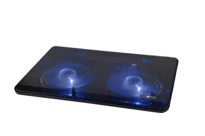 قاعدة تبريد لابتوب فائقة النحافة من هافيت - اسود | Havit Ultra-Slim Laptop Cooling Pad – Black