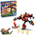 ليغو سونيك ناكلز ضد روبوت دكتور إيغمان | LEGO Sonic Knuckles vs. Dr. Eggman Egg Crusher Mech 77005