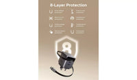 شاحن UGREEN 45W GaN مع كيبل قابل للسحب | UGREEN 45W GaN Fast Charger with Retractable Cable