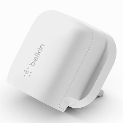 Şarjêra dîwarî ya Belkin 20W USB Type C Power Delivery - Şarjêra dîwarî ya Belkin 20W USB Type C bi teknolojiya Boost Charge