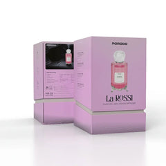 ناشر عطر بورودو لاروسي برأس ألماسي وخزان 120 مل و4 أوضاع رش وتغطية 9م³ وشحن USB-C - وردي | Porodo La Rossi Diamond Head Aroma Diffuser Pink