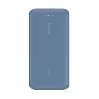 باور بانك بيلكن بسعة 20,000 مللي امبير وبقدرة شحن 30 واط مع كيبل تايب سي مدمج | Belkin Power Bank 20K with USB-C Cable 30W Fast Charging