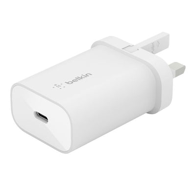 Şarjêra dîwarî ya Belkin BoostCharge 25W bi pêveka şarjêra USB ya PPS û Radestkirina Hêzê ya USB-C
