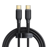 كيبل مكدودو تايب سي الى تايب سي بقدرة شحن 240 واط وطول 2 متر |  Mcdodo Type-C 240W Fast Data and Charging Cable 2M