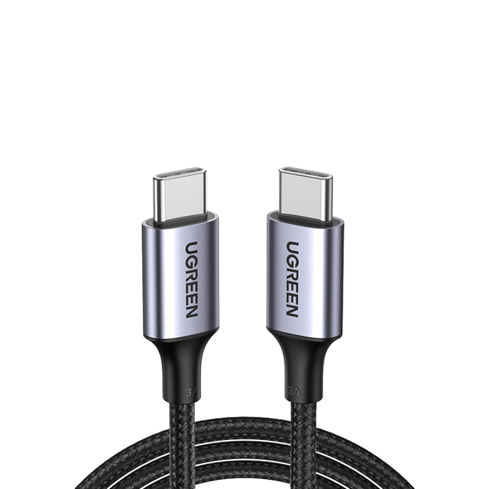 UGREEN USB-C to USB-C PD Fast Charging Cable 60W 1M | كيبل يوجرين USB-C شحن سريع 60 واط 1 متر