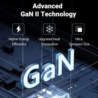شاحن Ugreen 65W بثلاث منافذ | Ugreen USB-A+2*USB-C 65W GaN Tech Fast Charger
