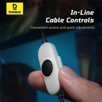 سماعات جيمنج Baseus GoPlay 1+ Max Gaming Headphones White