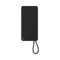 باور بانك موماكس باور اكس 1 بسعة 20,000 مللي امبير مع كيبل تايب سي مدمج  | Momax Power X1 20000mAh Battery Pack with Built-in USB-C Cable and Fast Charging