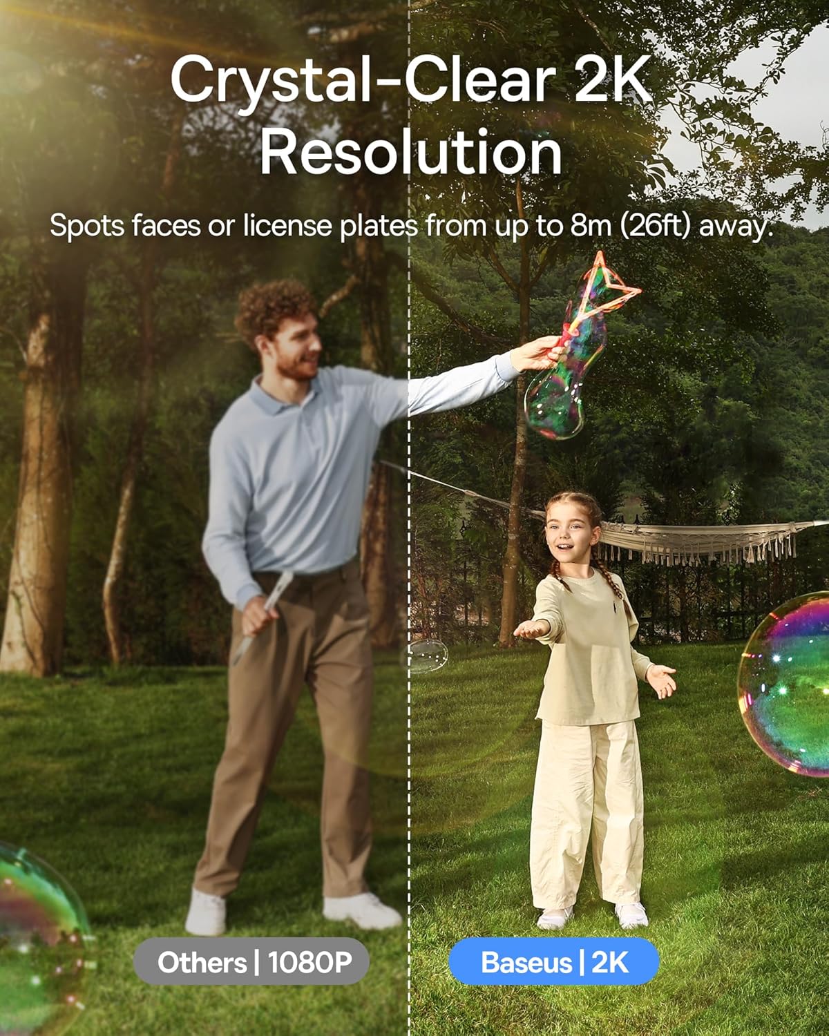 Baseus Security S1 Lite Outdoor Camera - كاميرا مراقبة خارجية بيسوس S1 Lite