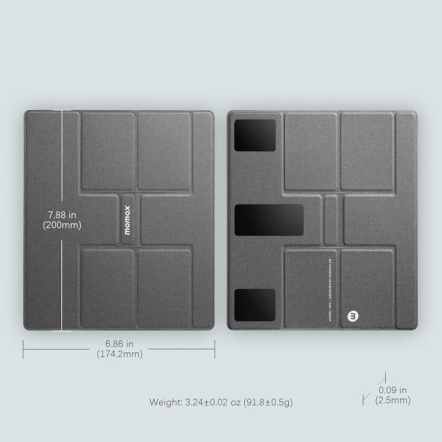 حامل لابتوب موماكس HS2E القابل للطي للسفر والعمل المكتبي | Momax HS2E Fold Smart Travel Laptop Stand