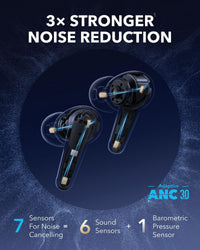 سماعة انكر ساوندكور ليبرتي 4 برو اللاسلكية, عزل ضوضاء ذكي, تشغيل حتى 40 ساعة | Anker Soundcore Liberty 4 Pro, Adaptive Noise Cancelling Wireless Earbuds, 40H Playtime