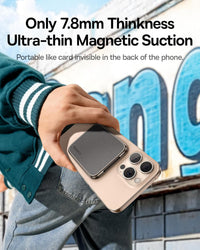 Baseus PrimeTrip VX1 Magnetic Car Holder Rectangle Black | حامل بيسوس برايم تريب VX1 مغناطيسي مستطيل للسيارة أسود