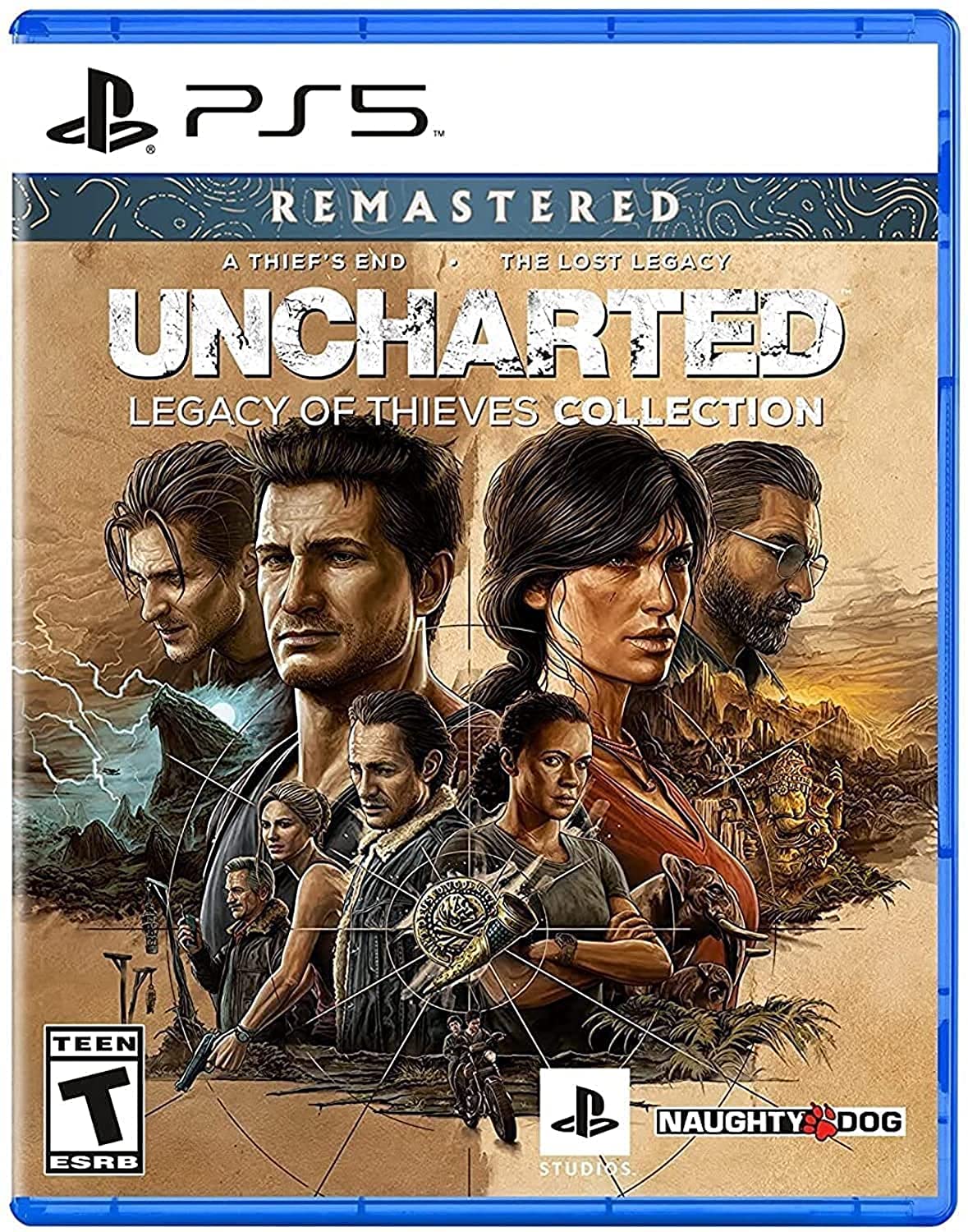 لعبة بلايستيشن 5 - أنشارتد إرث اللصوص | PS5 - Uncharted Legacy of Thieves Collection