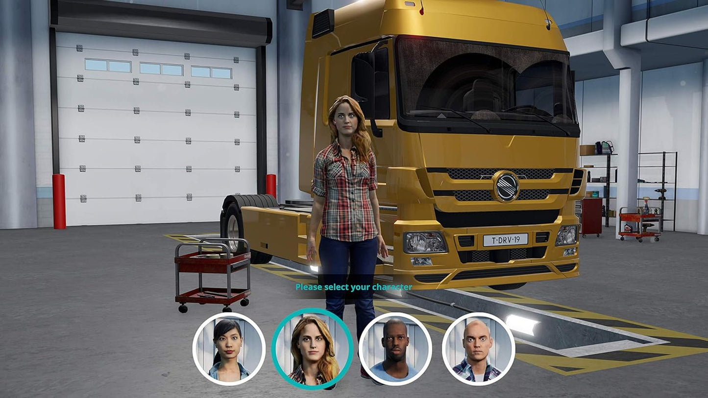 لعبة سائق الشاحنة - Sony Truck Driver - PS4 Game