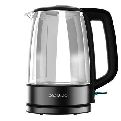 غلاية ماء كهربائية سيكوتيك ThermoSense 340 Clear بسعة 1.7 لتر وتصميم شفاف | Cecotec ThermoSense 340 Clear Electric Kettle 1.7L