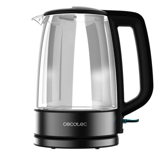 غلاية ماء كهربائية سيكوتيك ThermoSense 340 Clear بسعة 1.7 لتر وتصميم شفاف | Cecotec ThermoSense 340 Clear Electric Kettle 1.7L